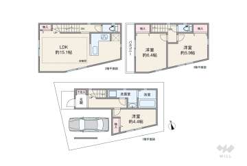 足立区千住柳町 一戸建て
