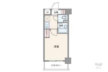 エスリード新大阪第7920万円：間取り図