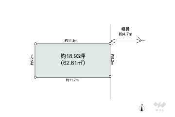 高槻市東五百住町2丁目 土地