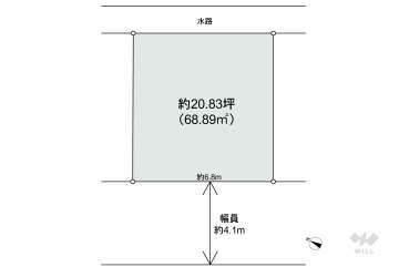 高槻市東五百住町2丁目 土地