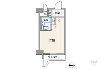 ライオンズマンション新大阪第5550万円：間取り図