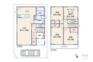 足立区島根2丁目 一戸建て