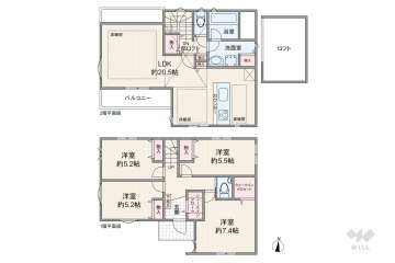 川崎市中原区小杉陣屋町2丁目 一戸建て
