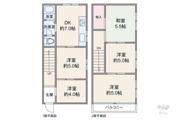 西宮市津門仁辺町 一戸建て