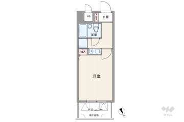 エスリード難波1200万円：間取り図