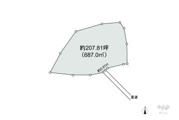 茨木市宿久庄4丁目 土地