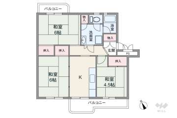 岩成台西団地513号棟