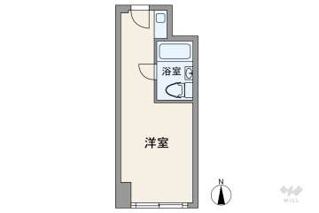 ステュディオ新大阪860万円：間取り図