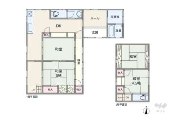 高槻市成合東の町 一戸建て