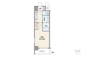 エヴァステージ神戸六甲1550万円：間取り図