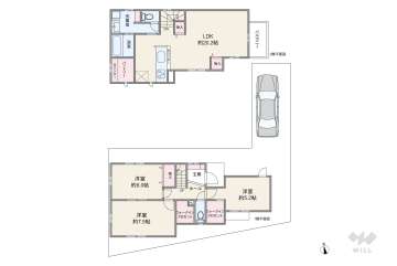 足立区舎人1丁目 一戸建て