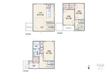 川崎市宮前区馬絹4丁目 一戸建て