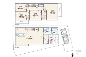 宝塚市山本西2丁目 一戸建て