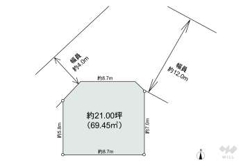 高槻市東五百住町2丁目 土地