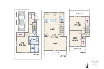足立区佐野2丁目 一戸建て