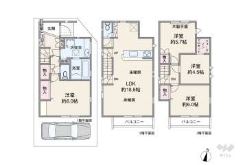 足立区佐野2丁目 一戸建て