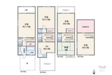大阪市天王寺区上本町7丁目 一戸建て