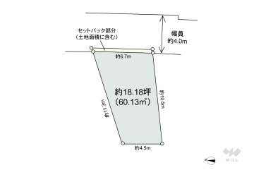 中野区中央5丁目 土地