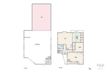 大阪市東淀川区上新庄2丁目 一戸建て