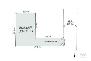 葛飾区東水元5丁目 土地