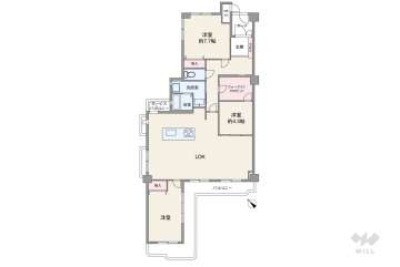 モンテベルデ藤白台　2980万円：間取り図