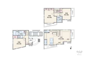 渋谷区代々木3丁目 一戸建て