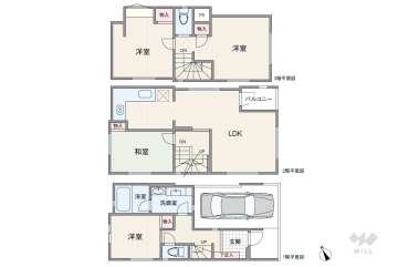 北区上中里2丁目 一戸建て