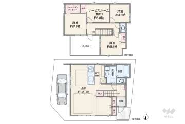 足立区六木2丁目 一戸建て