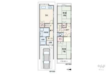 高槻市津之江町3丁目 一戸建て