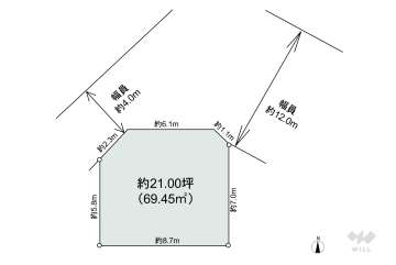 高槻市東五百住町2丁目 土地