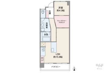 新武庫ハイツ1980万円：間取り図