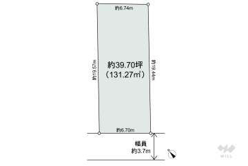 武蔵野市境3丁目 土地