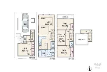 荒川区西尾久2丁目 一戸建て