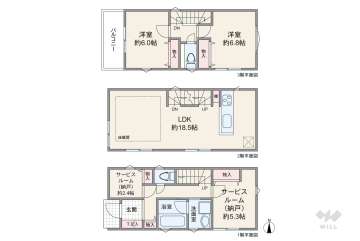 川崎市宮前区西野川2丁目 一戸建て