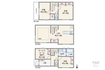 川崎市宮前区西野川2丁目 一戸建て
