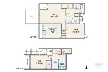 ネスパルド日進980万円：間取り図