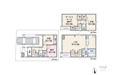 大田区東蒲田2丁目 一戸建て