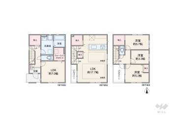 足立区鹿浜2丁目 一戸建て