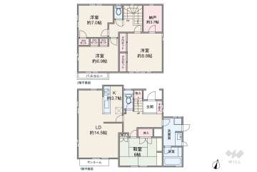 高槻市高見台 一戸建て