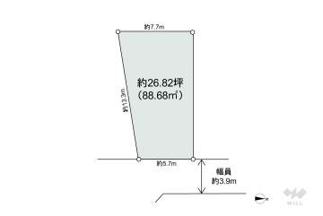 高槻市日吉台三番町 土地