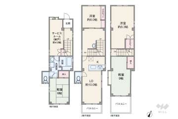 大阪市福島区吉野3丁目 一戸建て