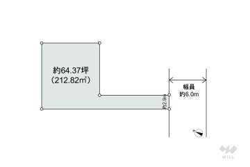 名古屋市名東区社が丘3丁目 土地