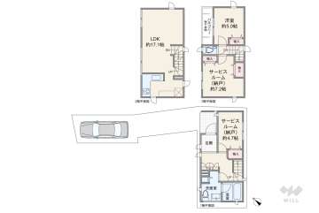川崎市幸区小向仲野町 一戸建て
