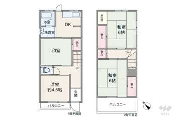 大阪市東淀川区上新庄2丁目 一戸建て