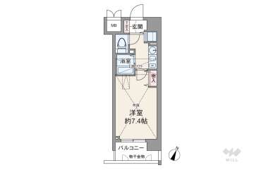 グランセレブ本町1790万円：間取り図