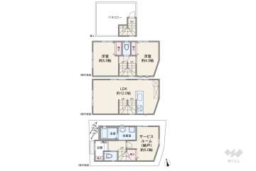 足立区東和1丁目 一戸建て