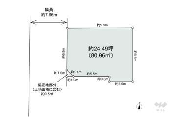 足立区花畑4丁目 土地