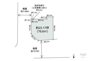 足立区花畑4丁目 土地