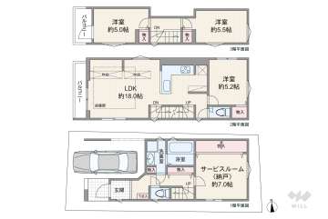 中野区上高田3丁目 一戸建て