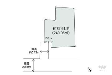 大阪市東淀川区上新庄2丁目 土地